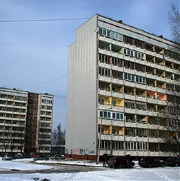 Пластиковые окна для 9-этажного дома в Риге