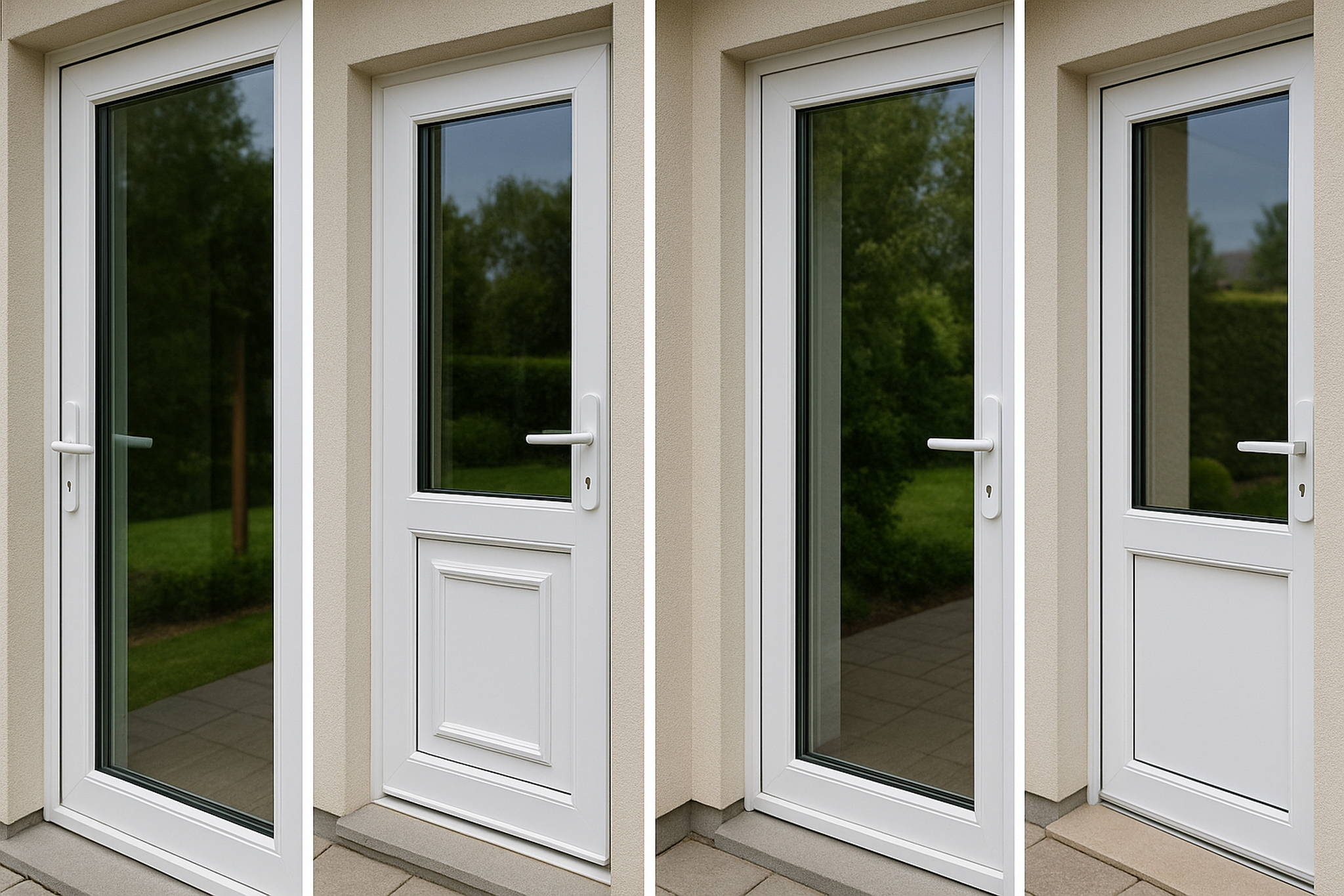 Пластиковые двери