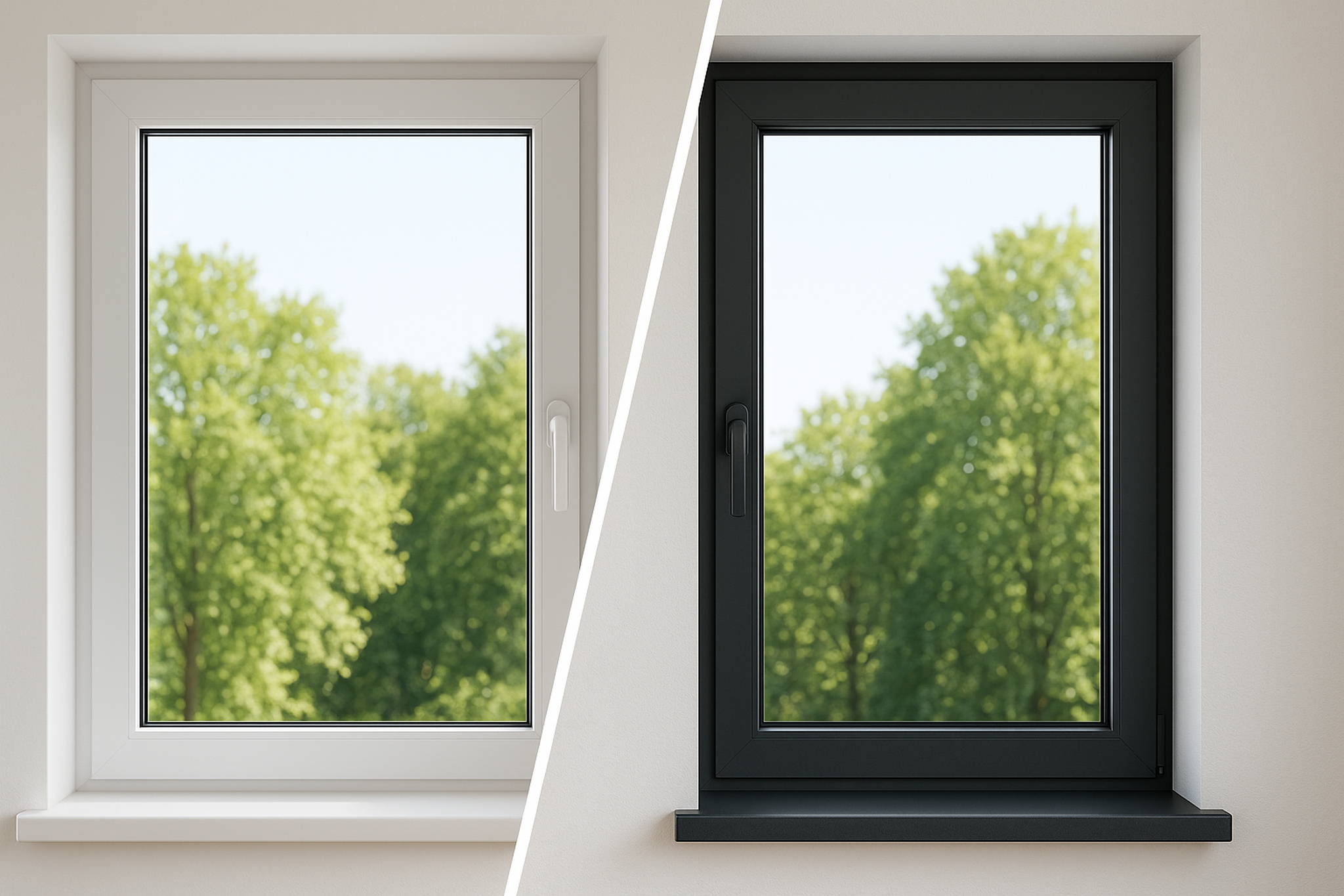 Пластиковые или алюминиевые окна